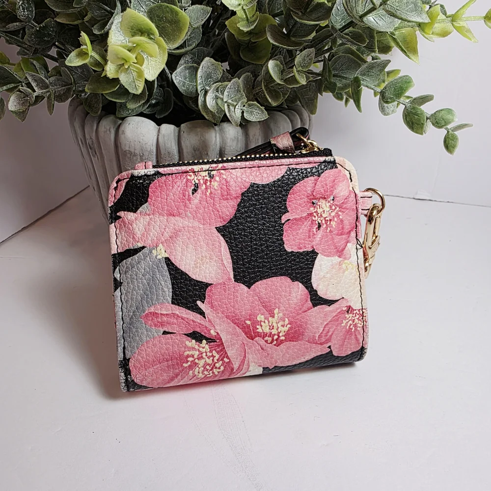 Steve Madden Pink Floral Women's Wallet - Picture 3 of 11
